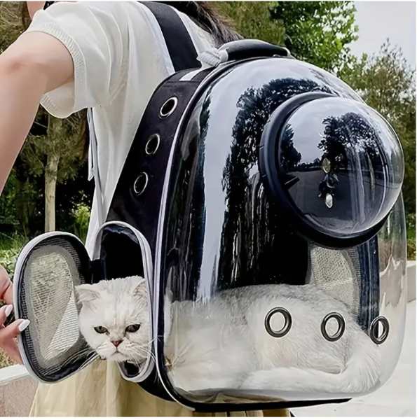 Maleta Con Capsula Para Mascotas